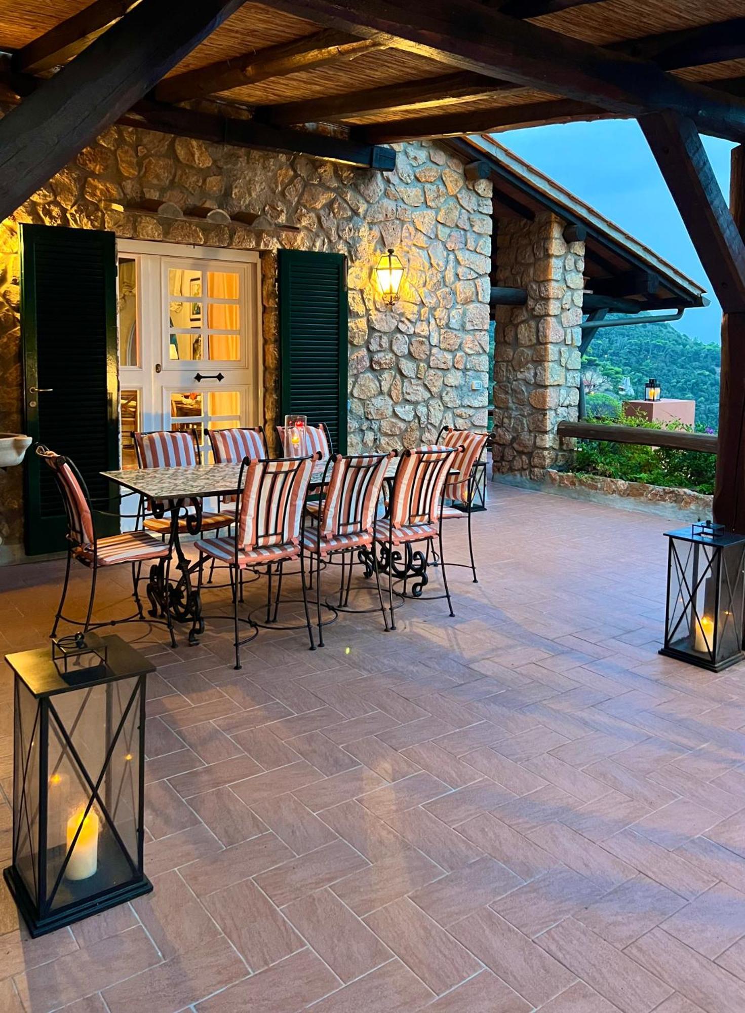 Villa A Cala Piccola Monte Argentario Extérieur photo